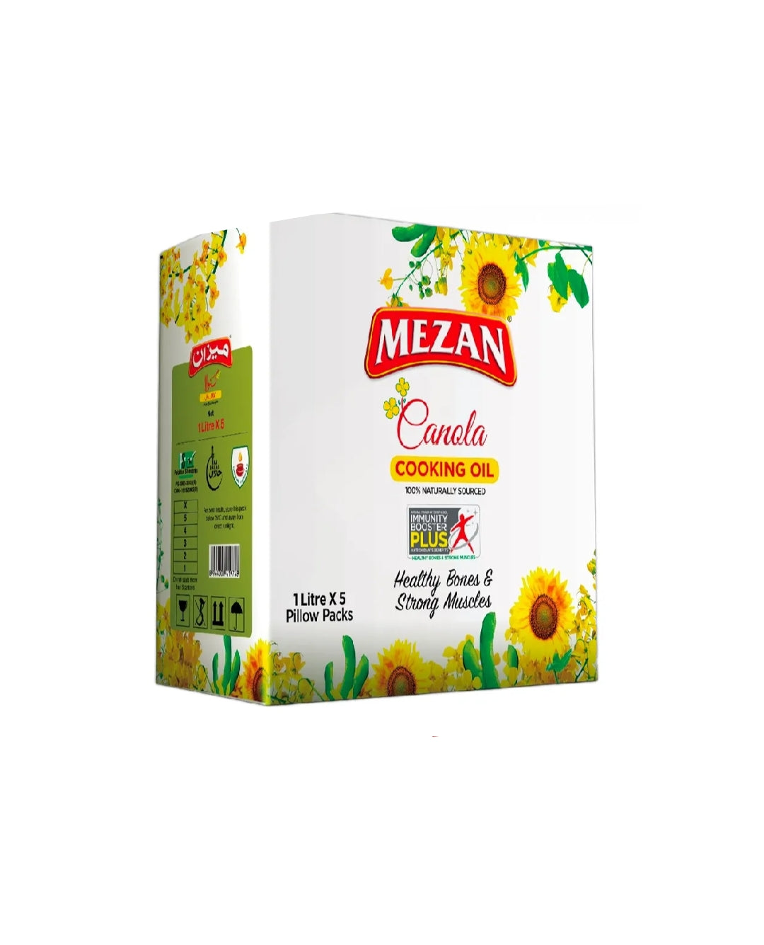 Mezan Canola Oil 1×5 Ltr Carton