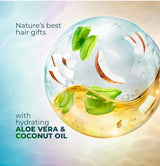 Sunsilk Coconut Oil and Aloe Vera Bouncy Volume Shampoo, 380ml