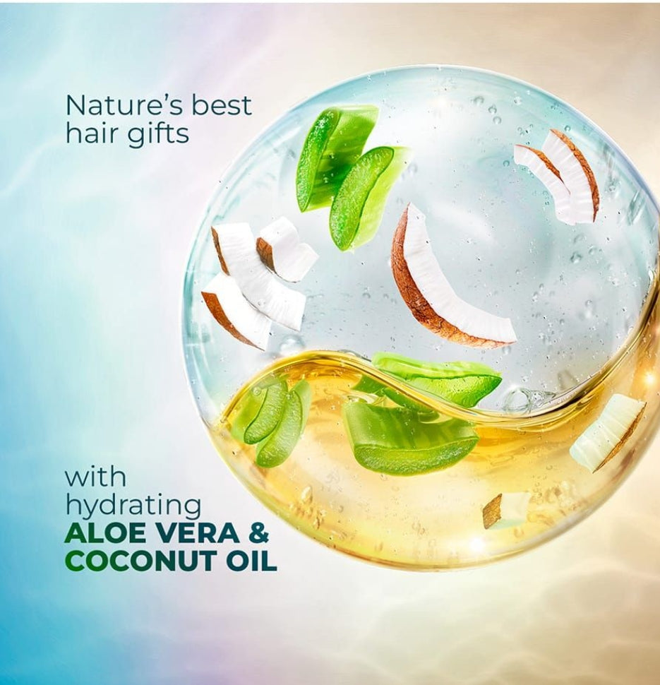 Sunsilk Coconut Oil and Aloe Vera Bouncy Volume Shampoo, 380ml