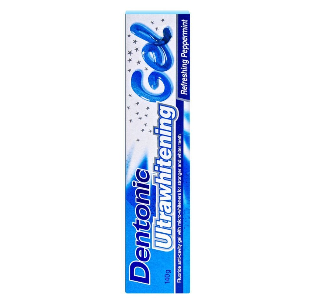 Dentonic Ultrawhitening Refreshing Peppermint Gel Toothpaste, 140g