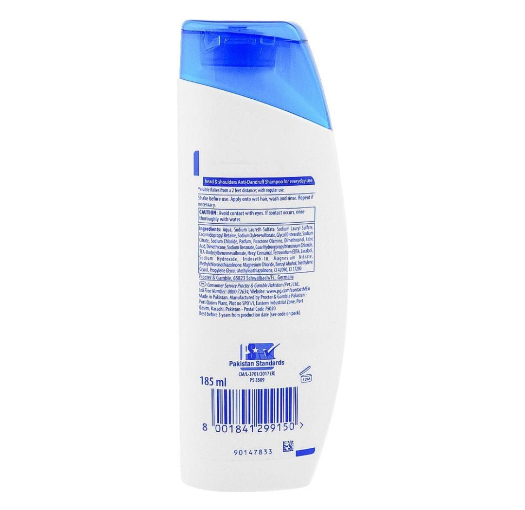 Head & Shoulders Classic Clean Anti-Dandruff Shampoo, For Normal Hair, 185ml