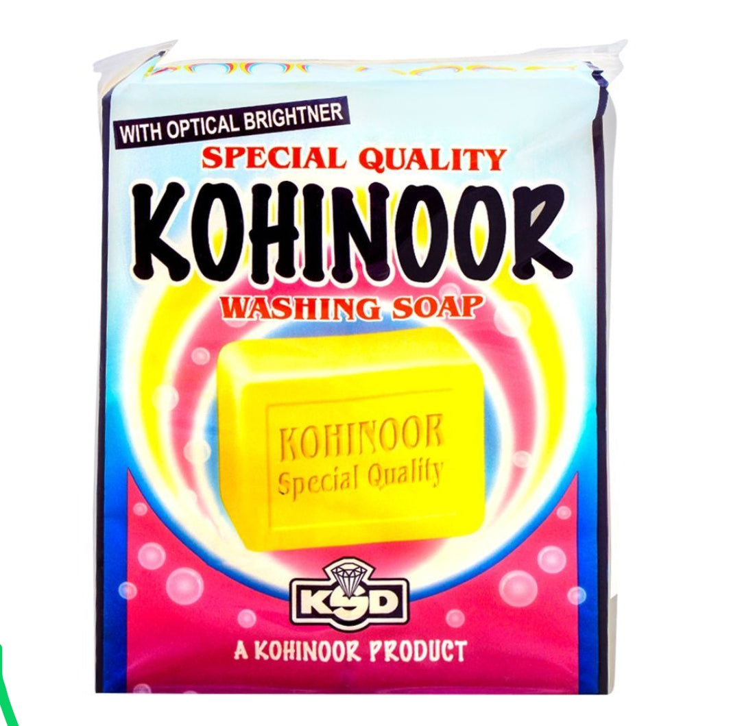 Kohinoor Washing Soap, 4-Pack, 1 KG