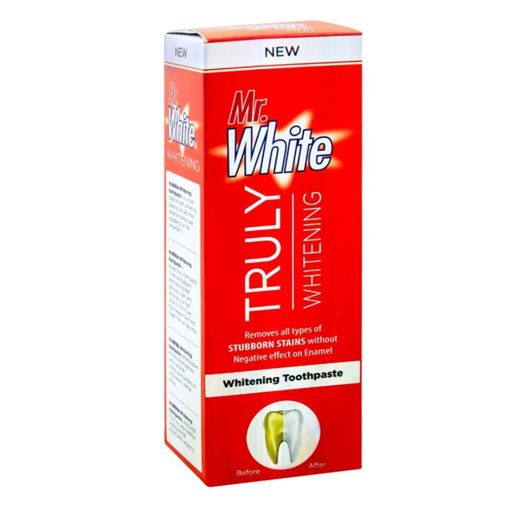 Mr. White Truly Whitening Toothpaste, 120