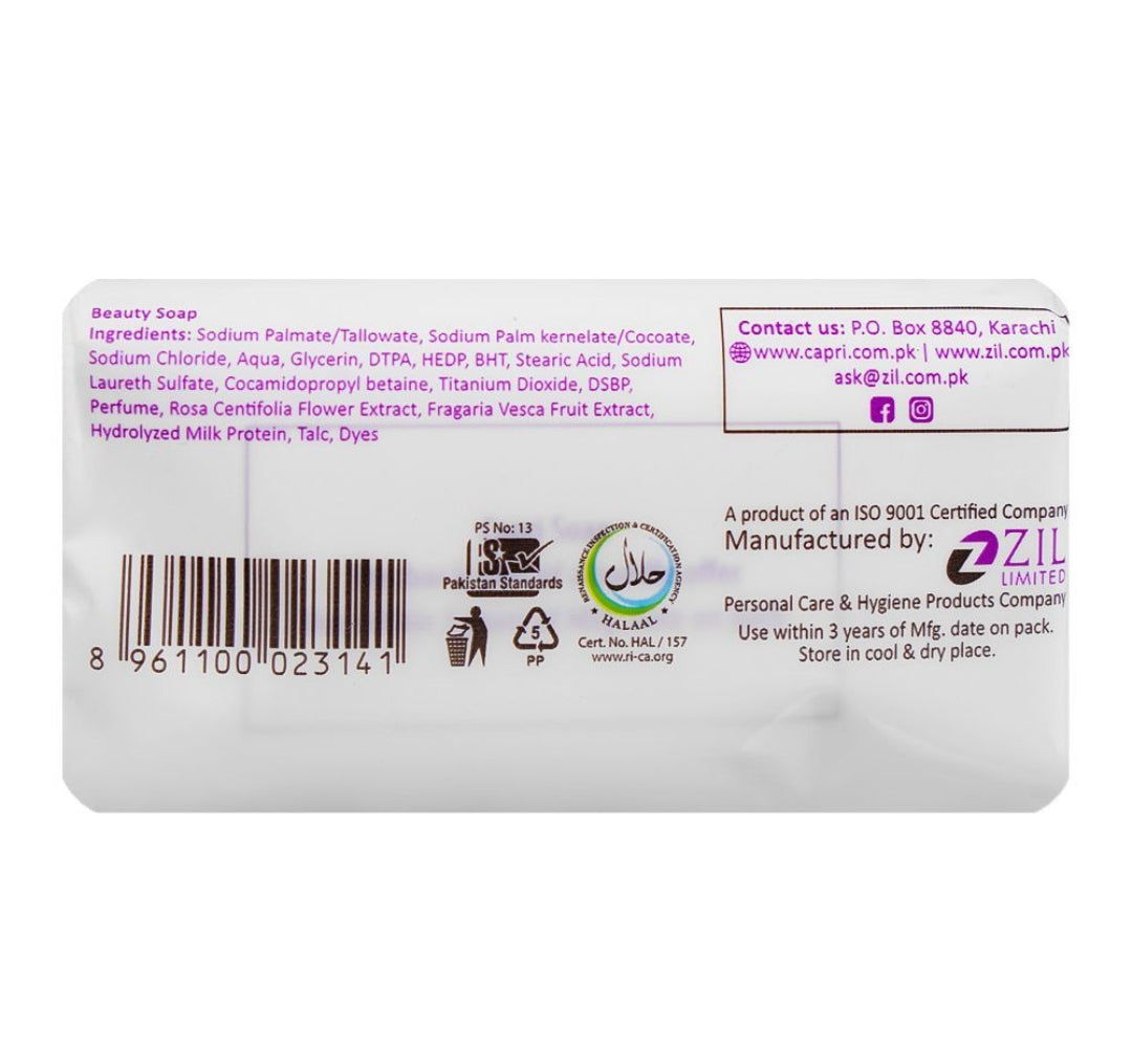 Capri Glow Rose Pink Soap, 3x120g