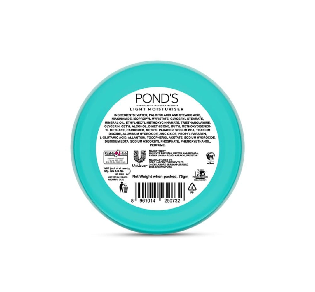 Pond's Light Moisturiser Soft Glowing Skin Cream, 75g
