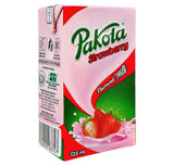 Pakola Yum Strawberry Flavored Milk, 125ml pack of6