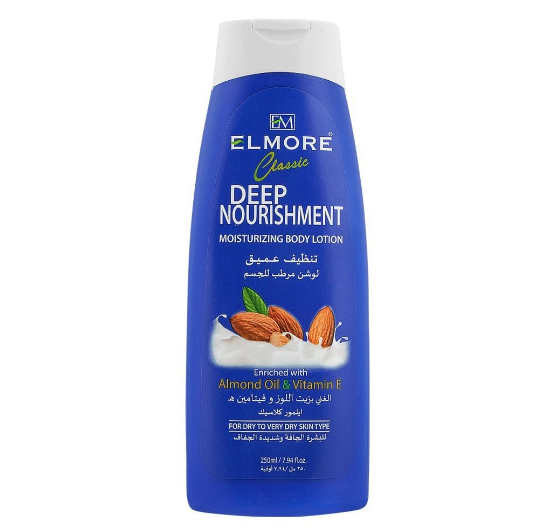 Elmore Classic Deep Nourishment Moisturizing Body Lotion, For Dry To Very Dry Skin Type, 250g
