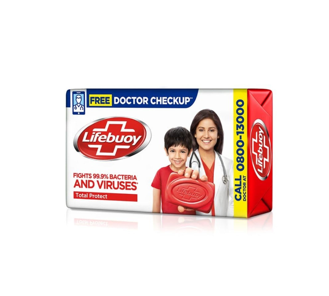 Lifebuoy Total Protect Red Soap, 100g