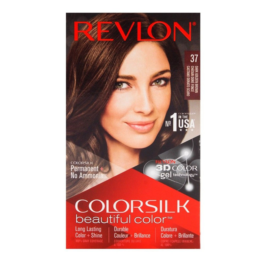 Revlon Colorsilk Dark Golden Brown Hair Color 37