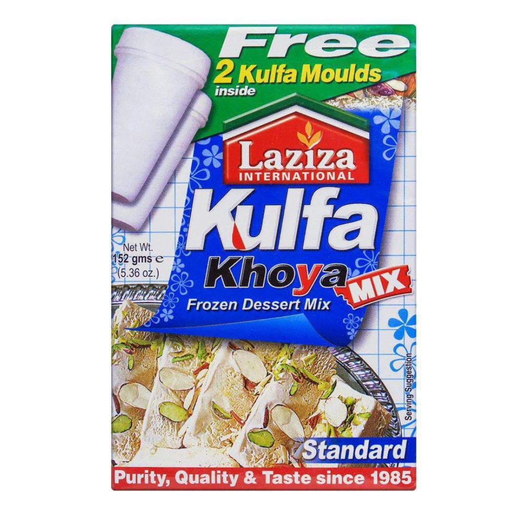 Laziza Kulfa Khoya Frozen Dessert Mix, Standard, 152g