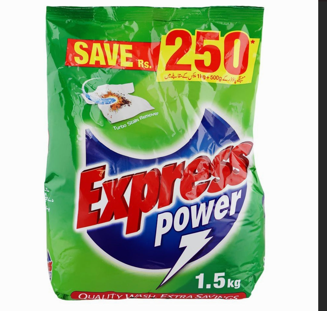 Express Power Detergent Powder 1.5 KG