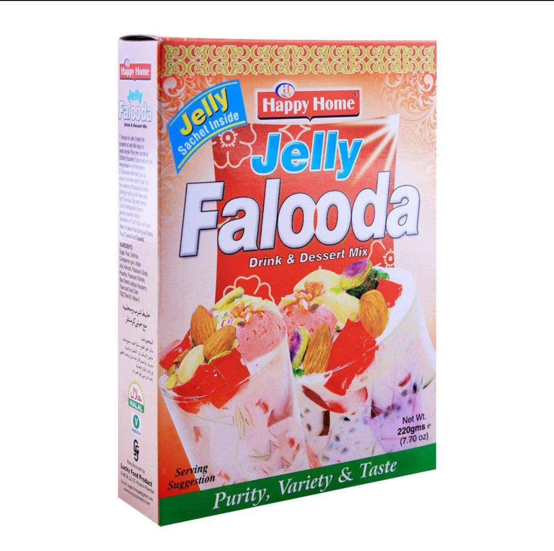 Happy Home Jelly Falooda Drink & Dessert Mix 225g