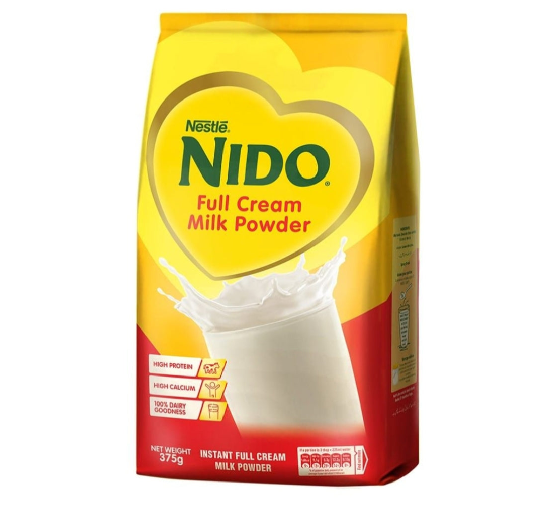 Nido Instant Full Cream Milk Powder, 375g