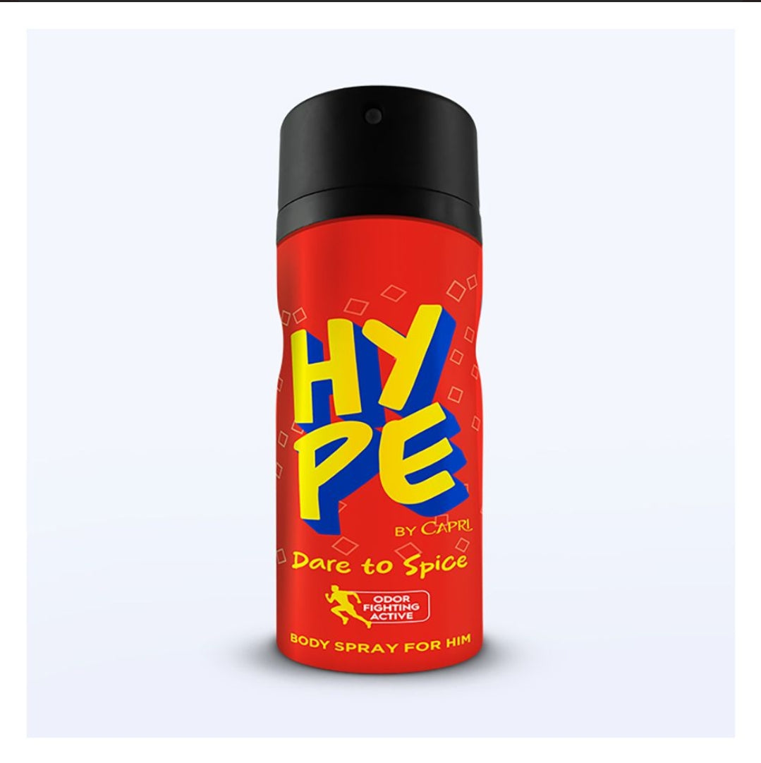 Hype Dare to Spice Body Spray, For Men, 150ml