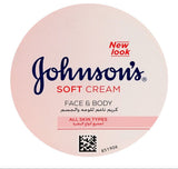 Johnson Face & Body Soft Cream, For All Skin Types, 200ml