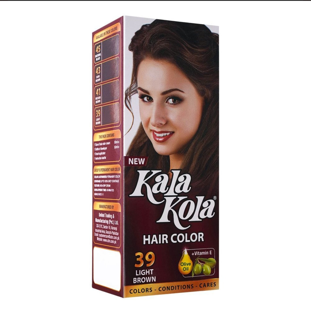 Kola Hair Colour, 39 Light Brown