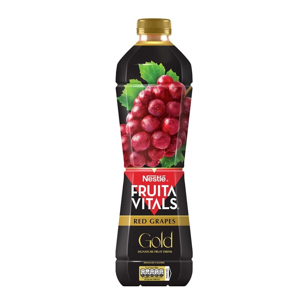 Nestle Fruita Vitals Red Grapes Gold Nectar, 1 Liter