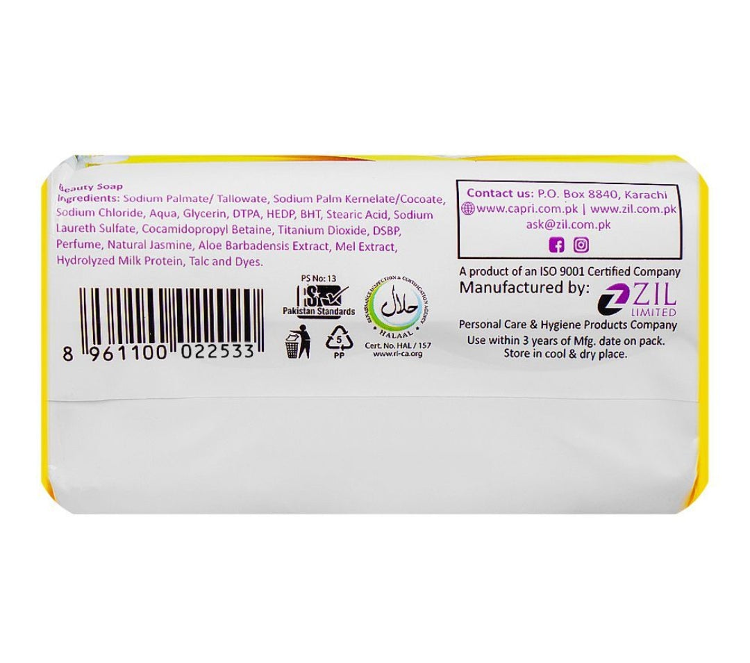 Capri Glow Jasmine White Soap, 120g