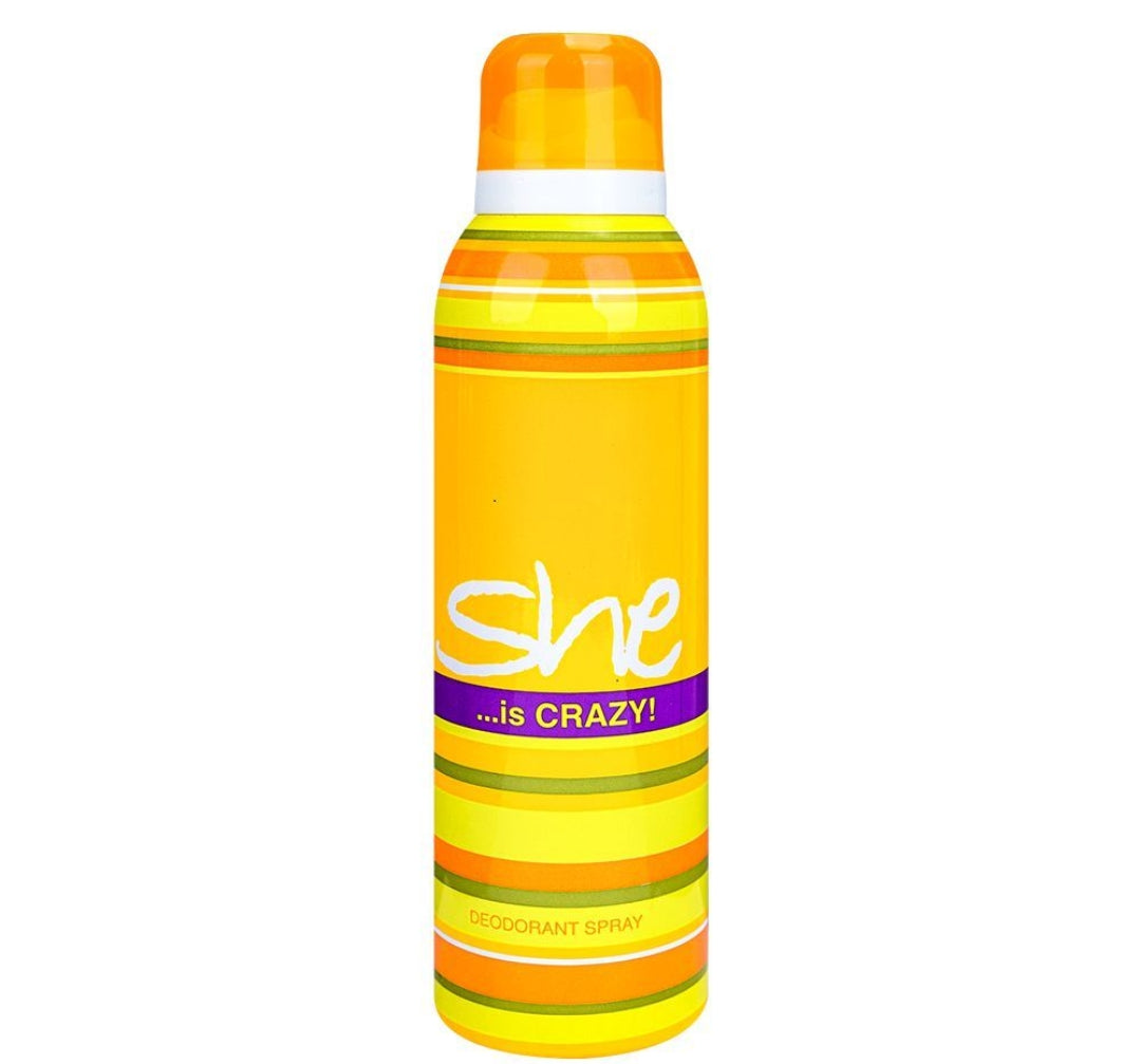 She Is Crazy Body Spray, For Women, 200ml