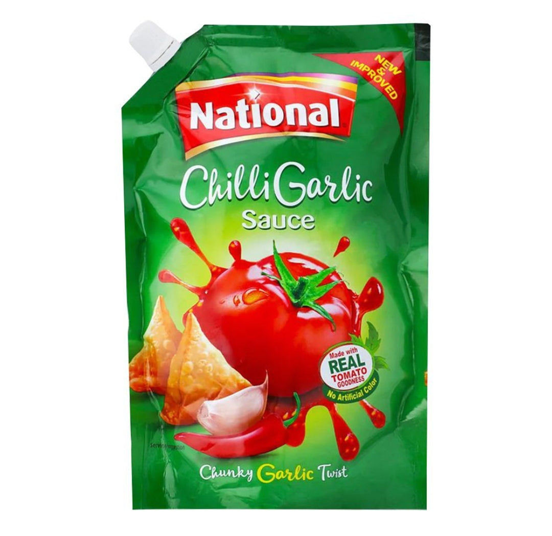 National Chilly Garlic Pouch, 800g