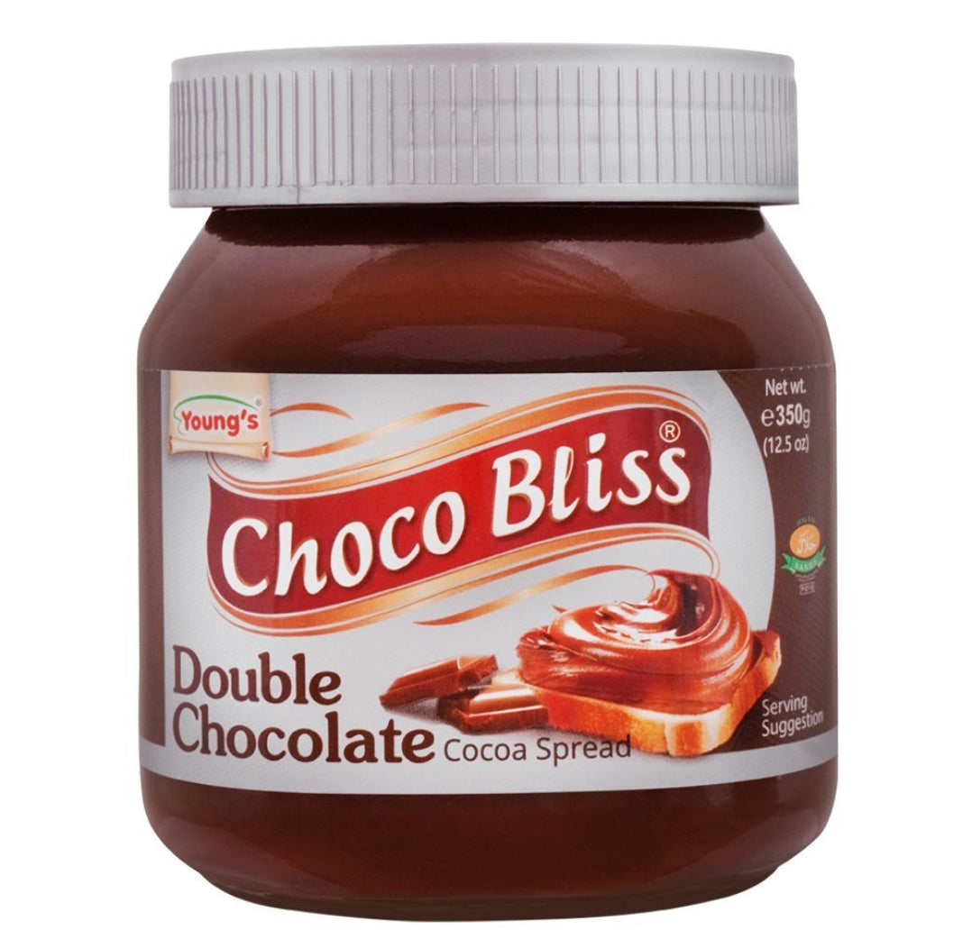 Young's Choco Bliss Double Chocolate Cocoa Spread, 350g