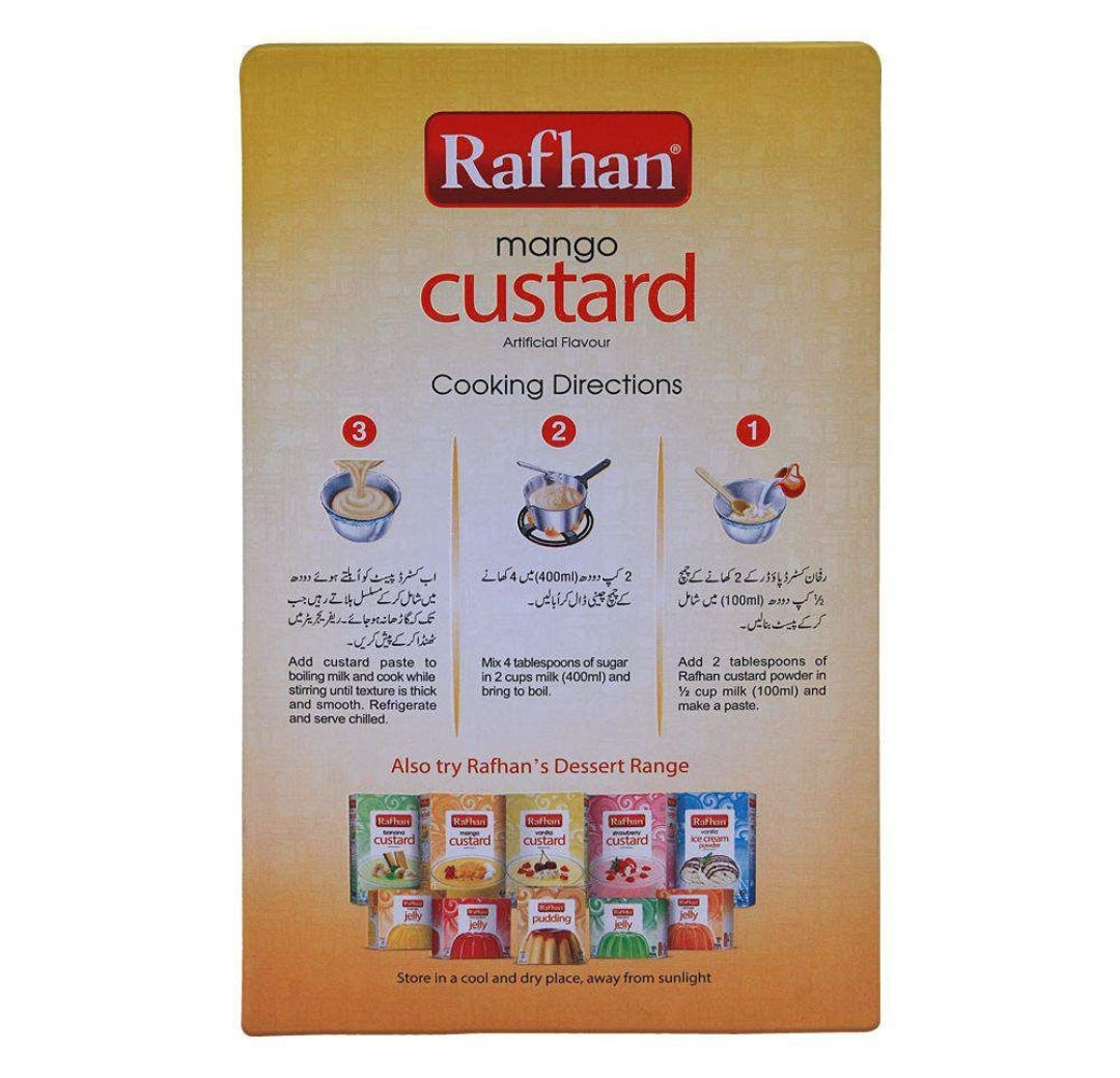 Rafhan Mango Custard 275g