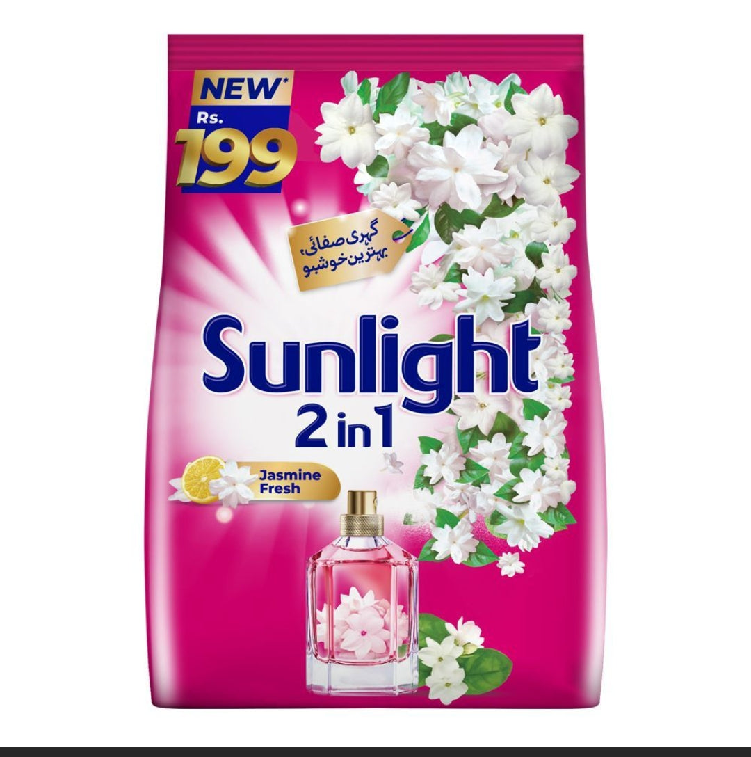 Sun Light 2-in-1 Clean & Jasmine Fresh Washing Powder, 770g