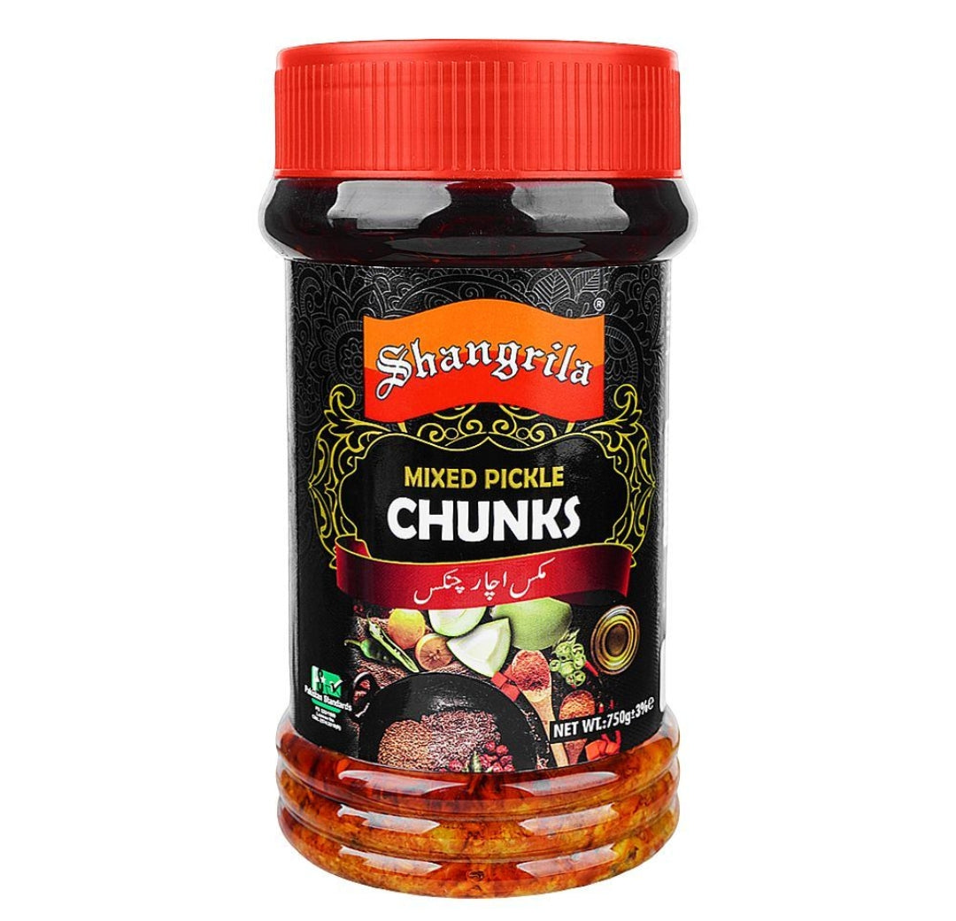 Shangrila Chunks Mixed Pickle, 750g