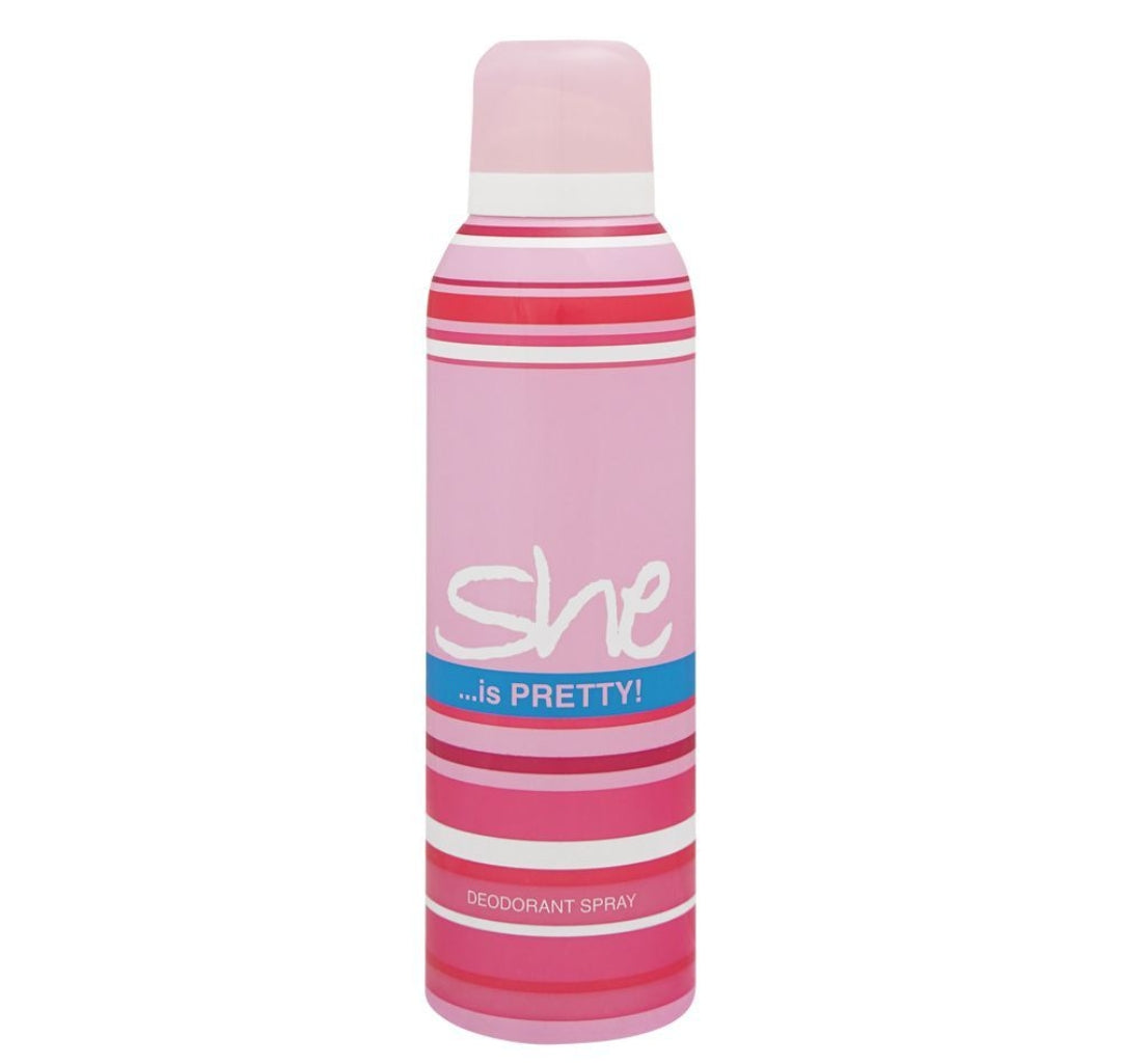 She Is Pretty Body Spray, For Women, 200ml
