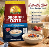 Organic Oats Pouch, 500g