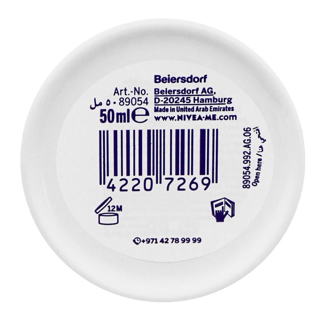 Nivea Soft Refreshingly Soft Moisturizing Cream, For Face/Body/Hands, 50ml