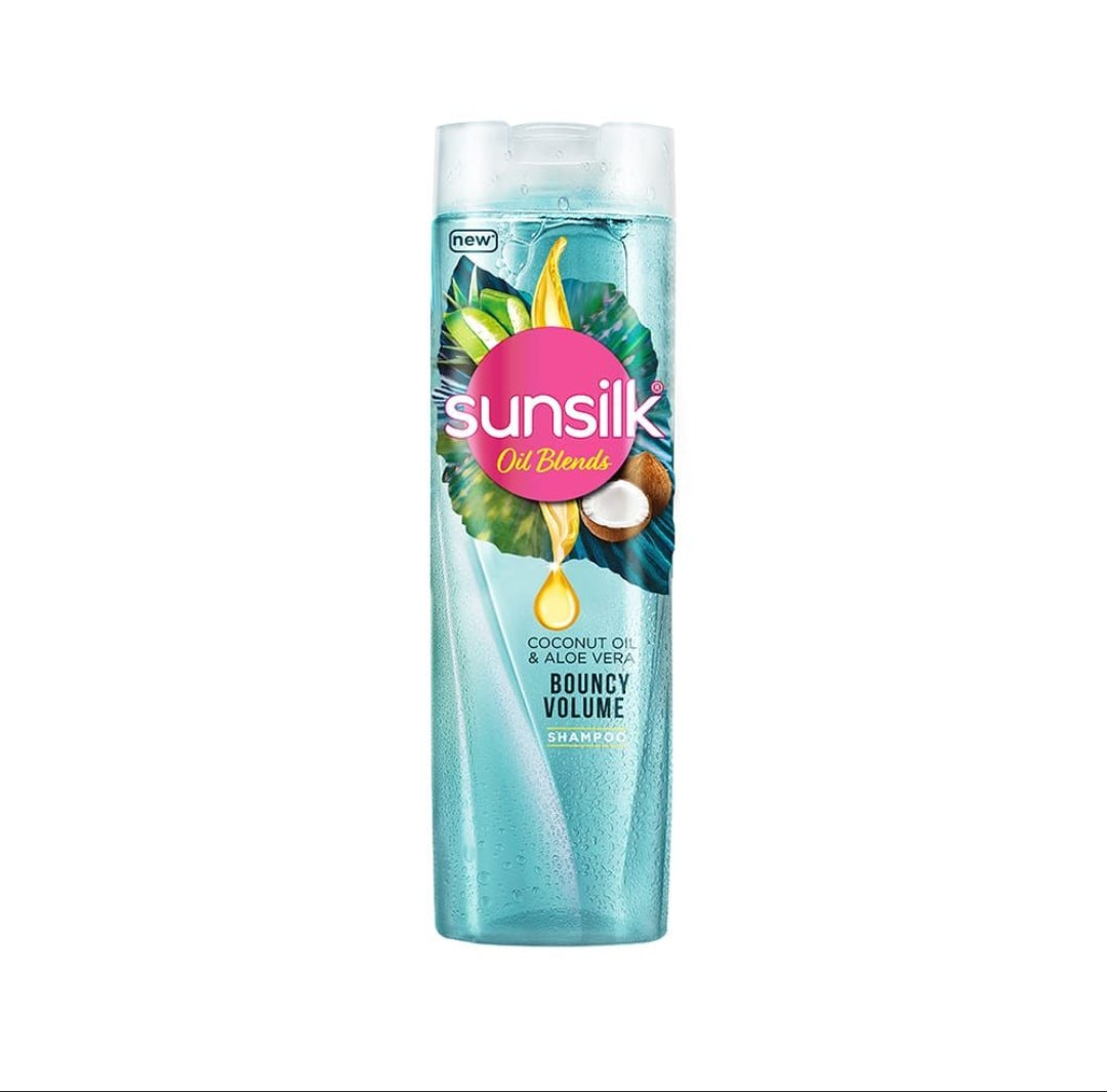 Sunsilk Coconut Oil and Aloe Vera Bouncy Volume Shampoo, 380ml