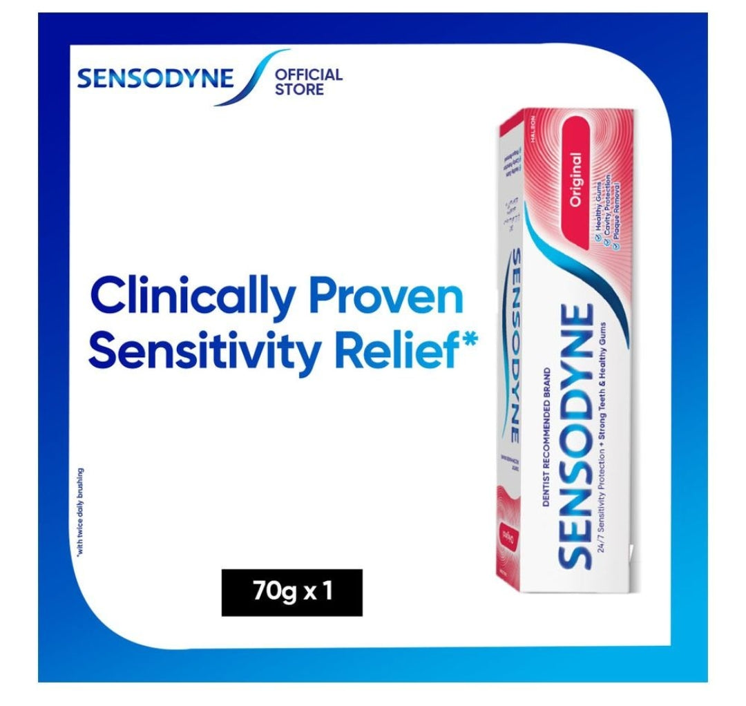 Point 97 Toothpaste Sensodyne Original Toothpaste, 70g – SavingPoint