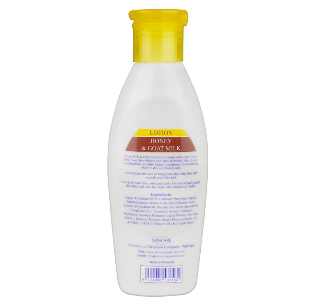 Skin White Honey & Goat Milk Lotion, For Dry & Thirsty Skin, 12 Hours Lasting, 150ml