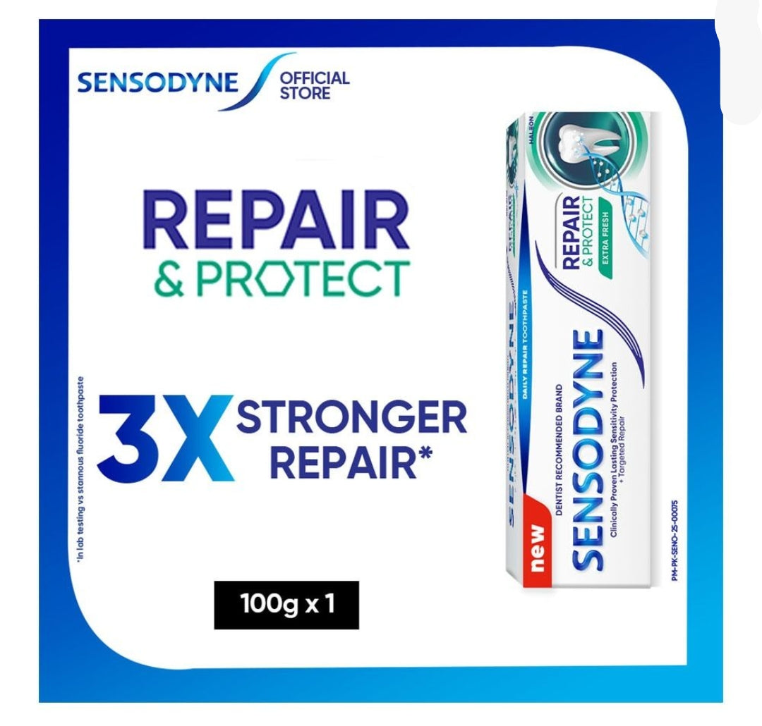 Sensodyne Repair & Protect Extra Fresh Toothpaste, 100g