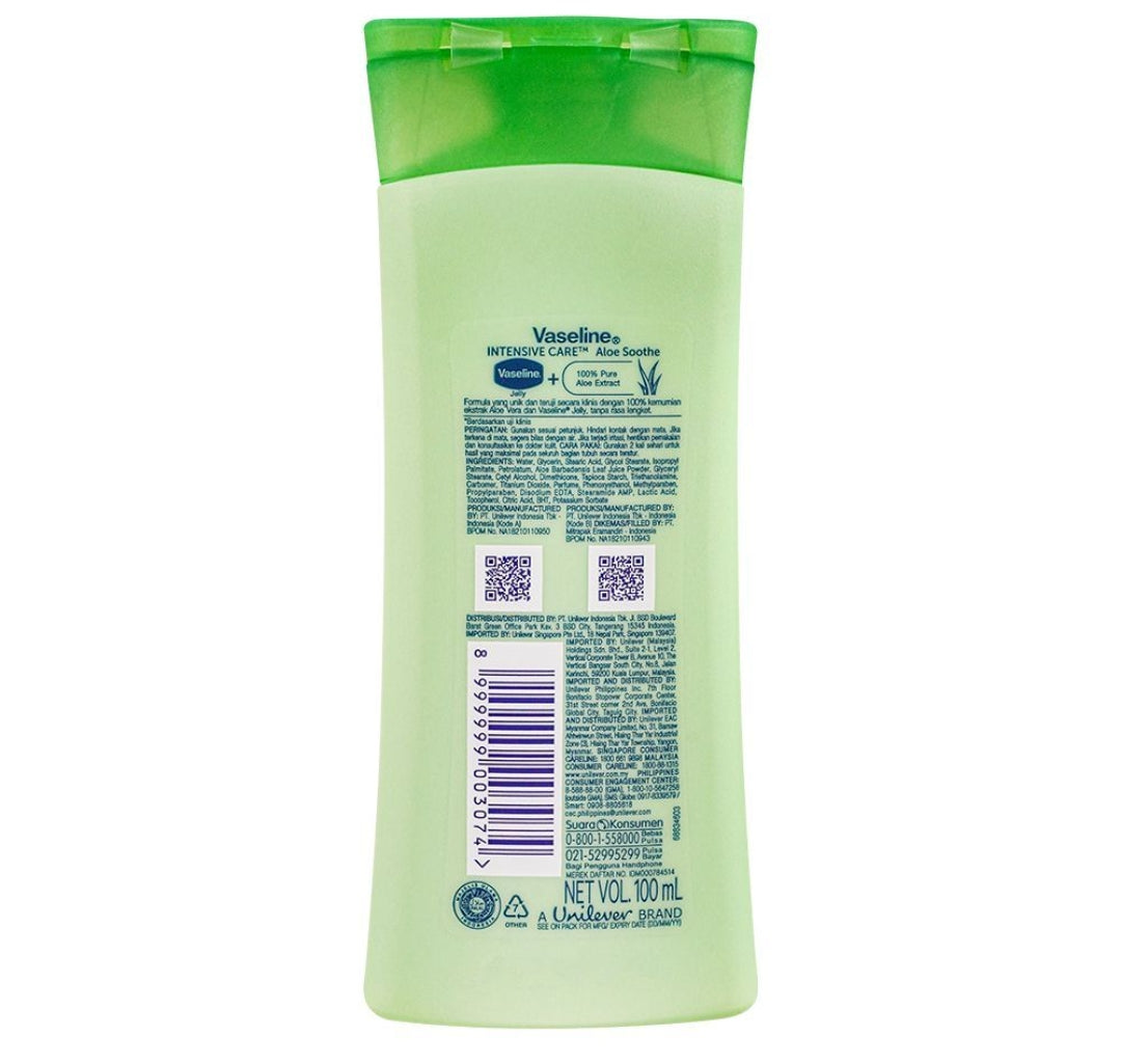 Vaseline Intensive Care Lotion, 100ml
