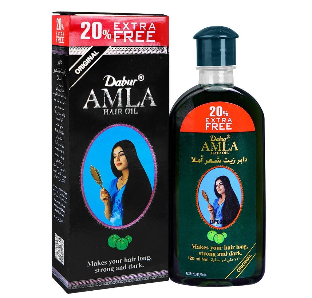 Dabur Amla Hair Oil, 20% Extra Free, 120ml