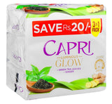 Capri Glow Green Tea Leaves Green Soap, 3x120g