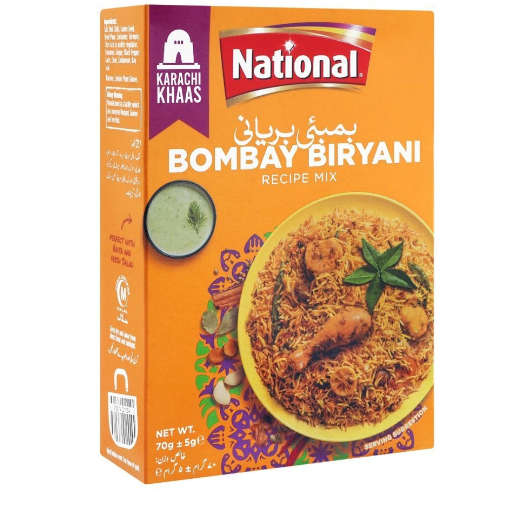 National Bombay Biryani Masala Mix 70gm
