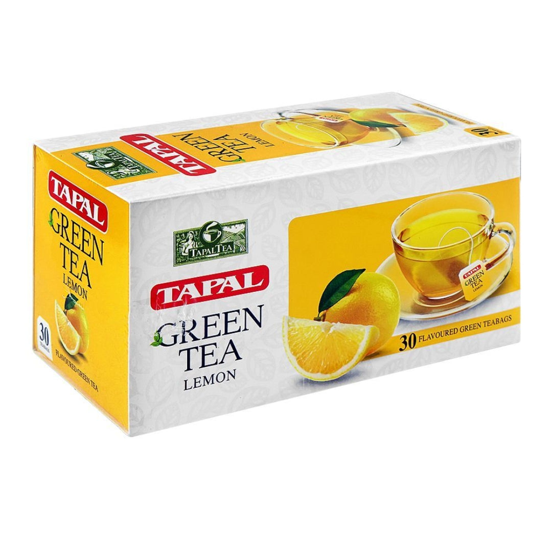 Tapal Lemon Green Tea Bags 30-Pack