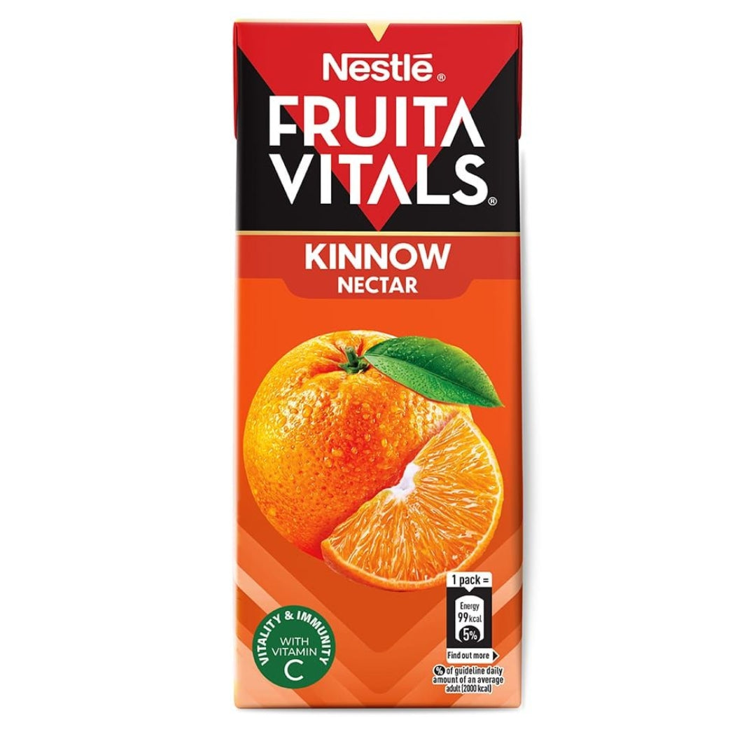 Nestle Fruita Vitals Kinnow Fruit Nectar 200ml