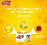Lifebuoy Lemon Fresh With Activ Silver Soap, Value Pack 3x112g