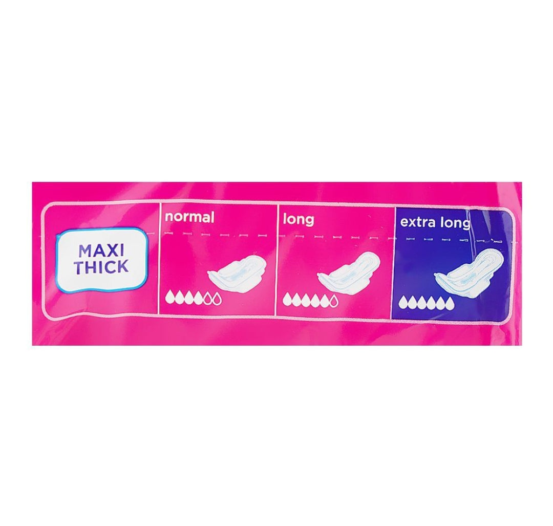 Always Cottony Soft Maxi Thick Extra Long Pads, 6-Pack