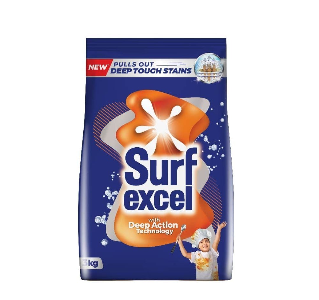 Surf Excel Washing Powder, 3 KG