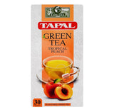 Tapal Tropical Peach Green Tea Bags 30-Pack