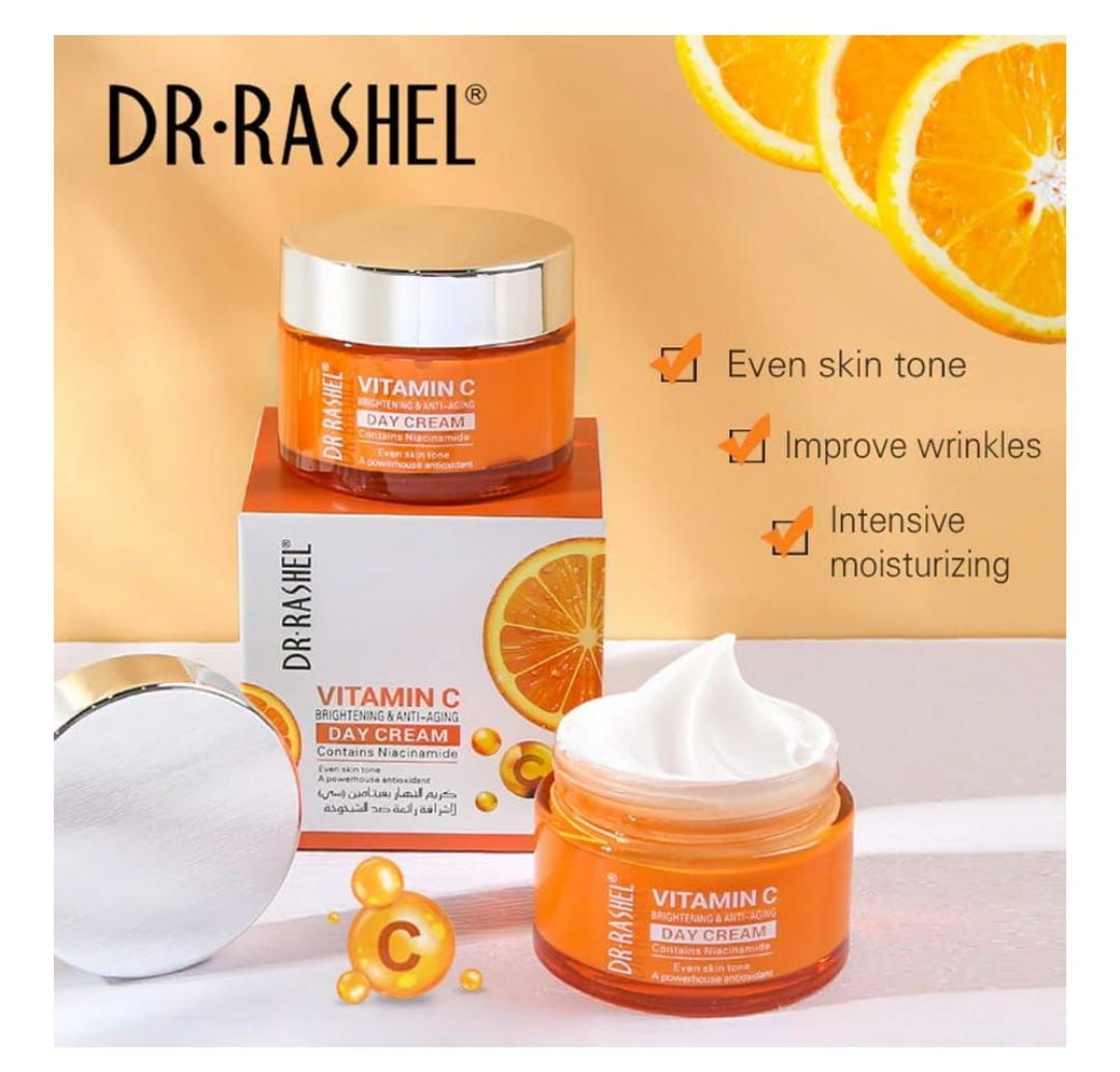 Dr. Rashel Vitamin C Brightening & Anti Aging Day Cream, 50g
