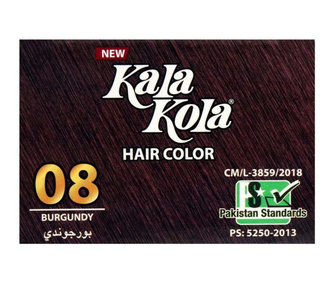 Kala Kola Hair Colour, 08 Burgundy