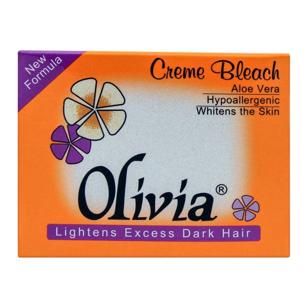 Olivia Aloe Vera Creme Bleach, 17ml