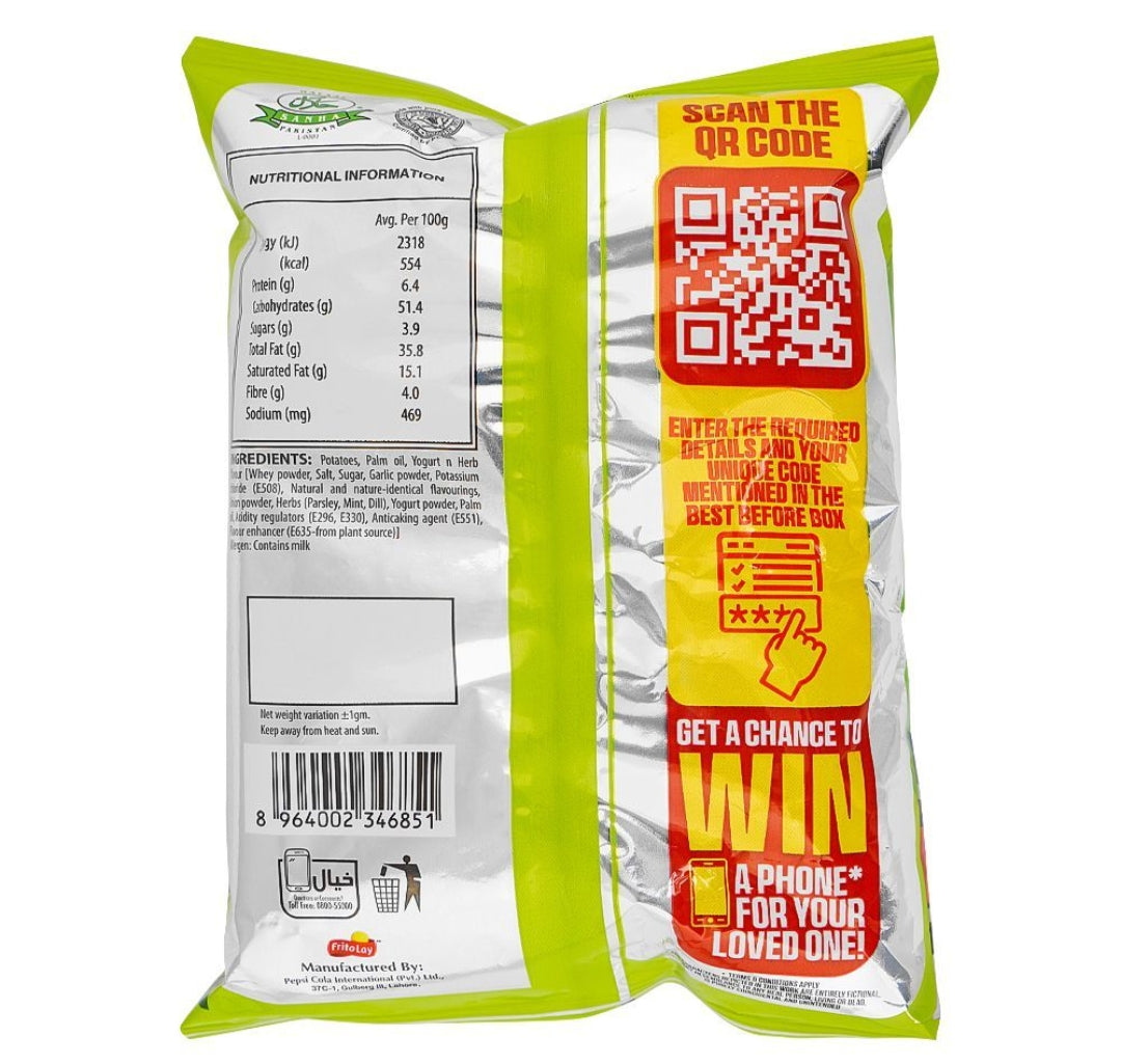 Lay's Yogurt & Herb, 30g