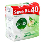 Dettol Soothe Soap, 4x110g